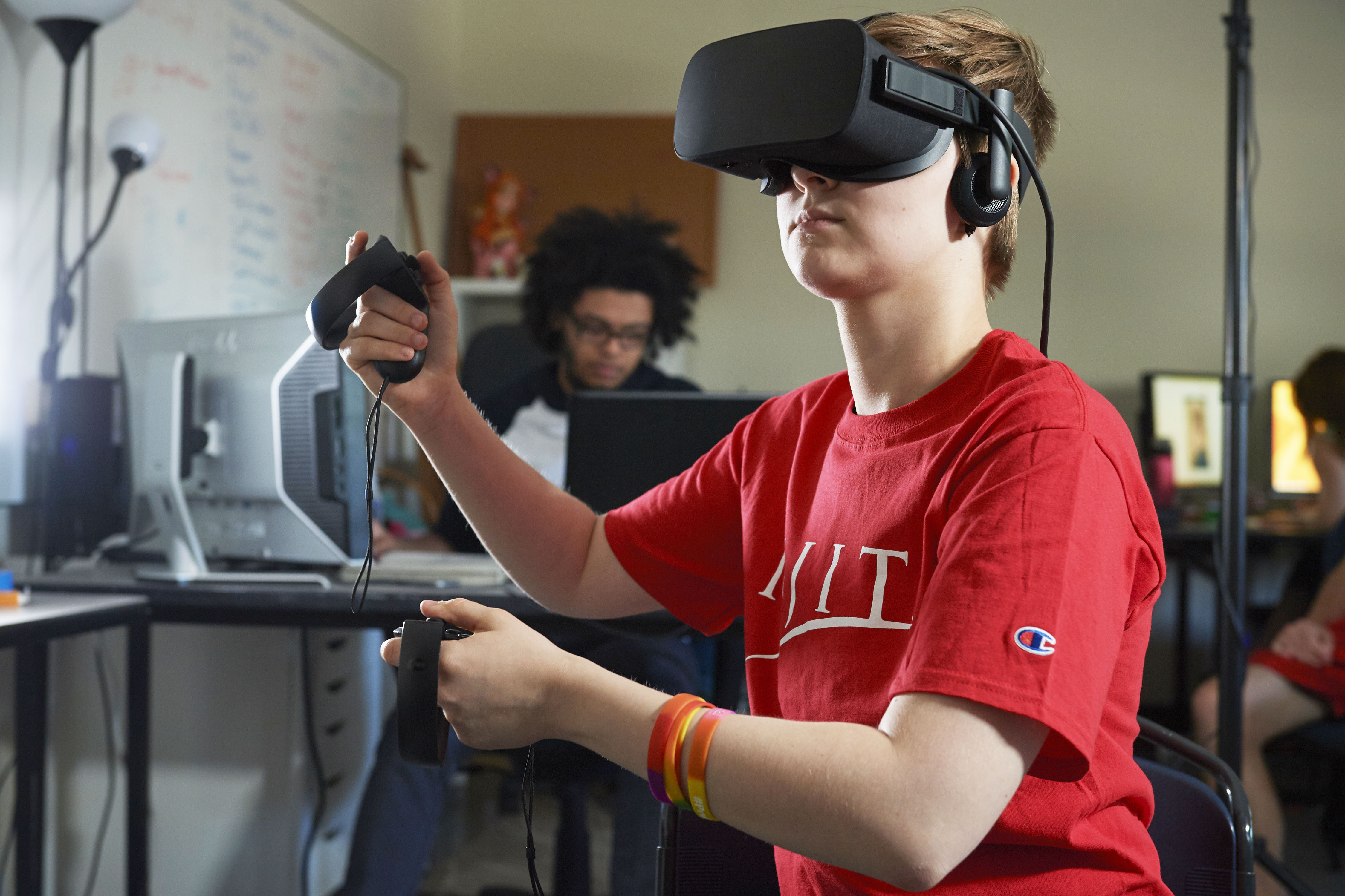 NJIT’s Biomedical Vision Lab uses Virtual Reality techniques in vision therapy.