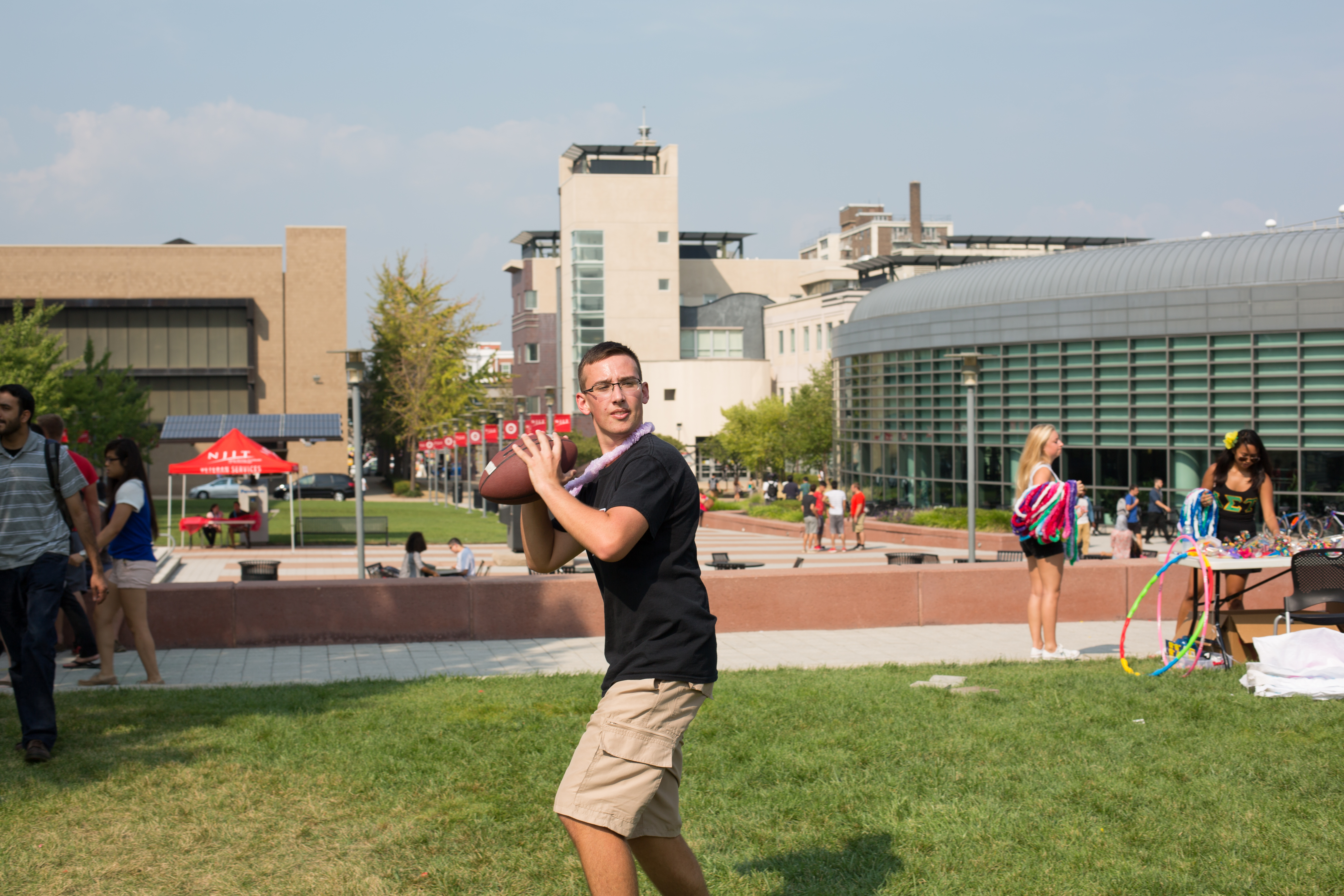 Football on the Green