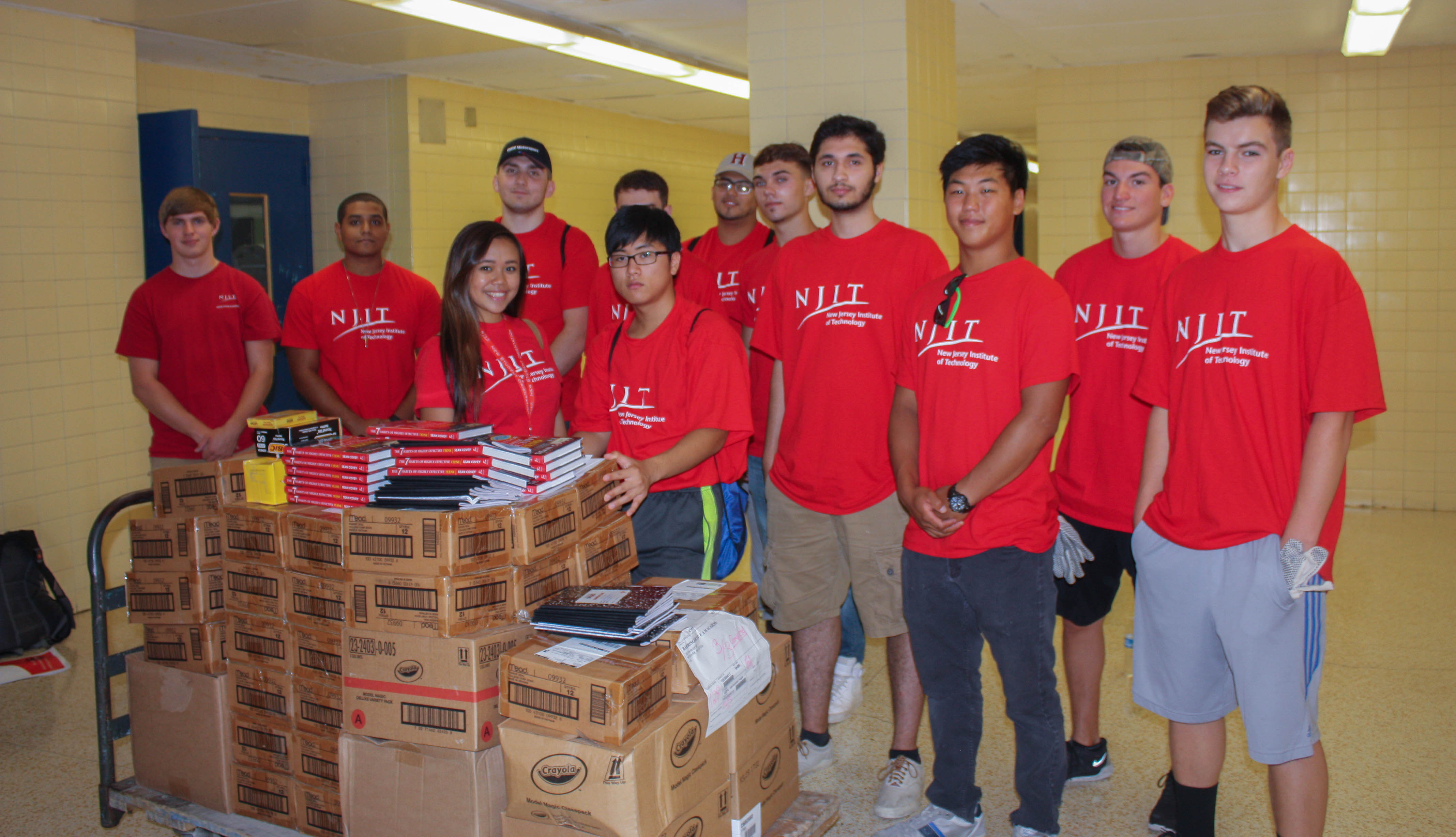 NJIT students serve 268 nonprofit agencies